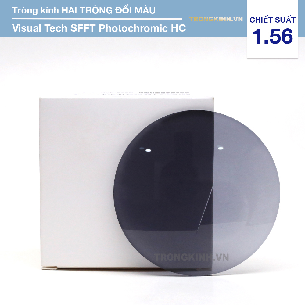 Tròng kính Visual Tech VisualTechSFFTPhotochromicHC 1.56